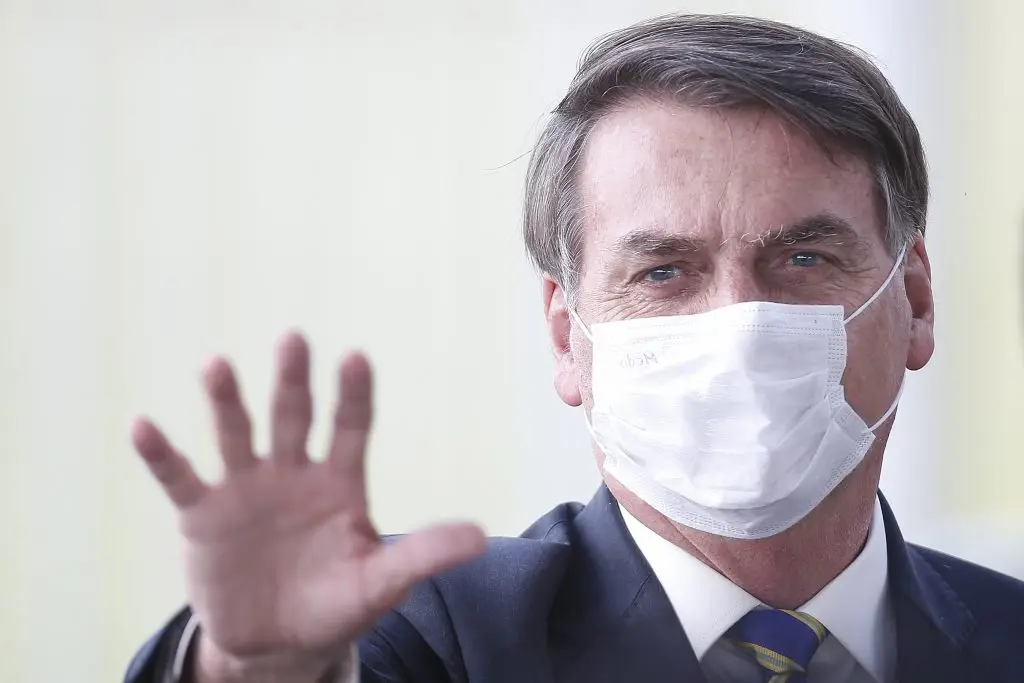 Bolsonaro - máscara