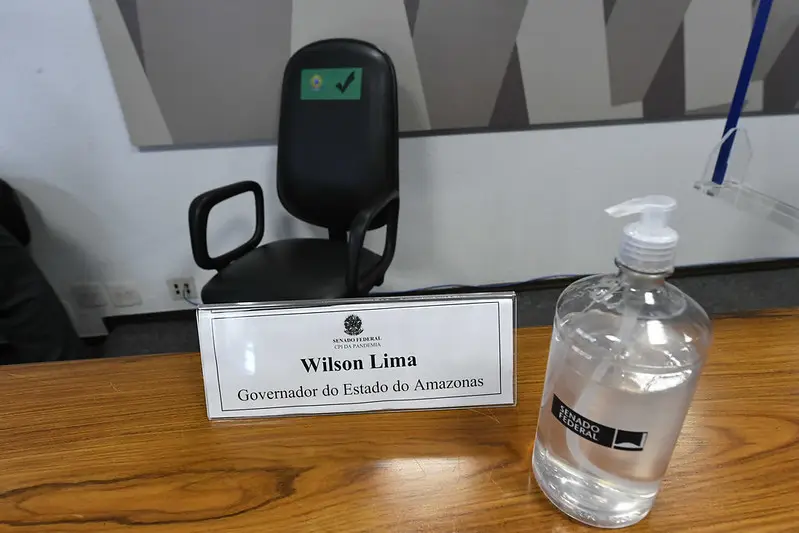 Cadeira vazia na CPI da Covid | Foto: Edilson Rodrigues/Agência Senado