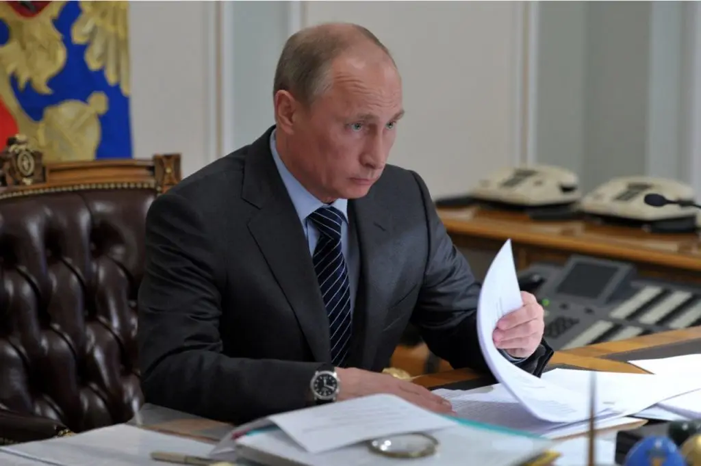 Presidente da Rússia, Vladimir Putin