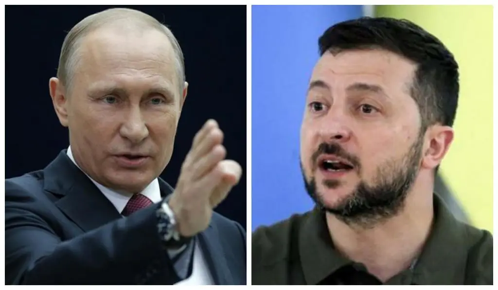 Zelensky Putin