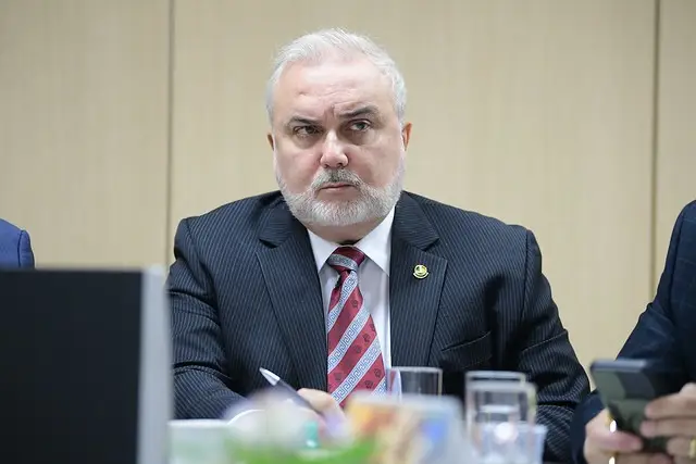 O presidente da Petrobras, Jean Paul Prates. Foto: Pedro França/Agência Senado