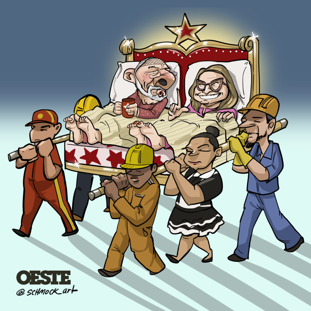 Charge Da Semana Revista Oeste