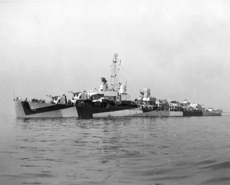 Navio dos EUA Mannert L. Abele (DD-733