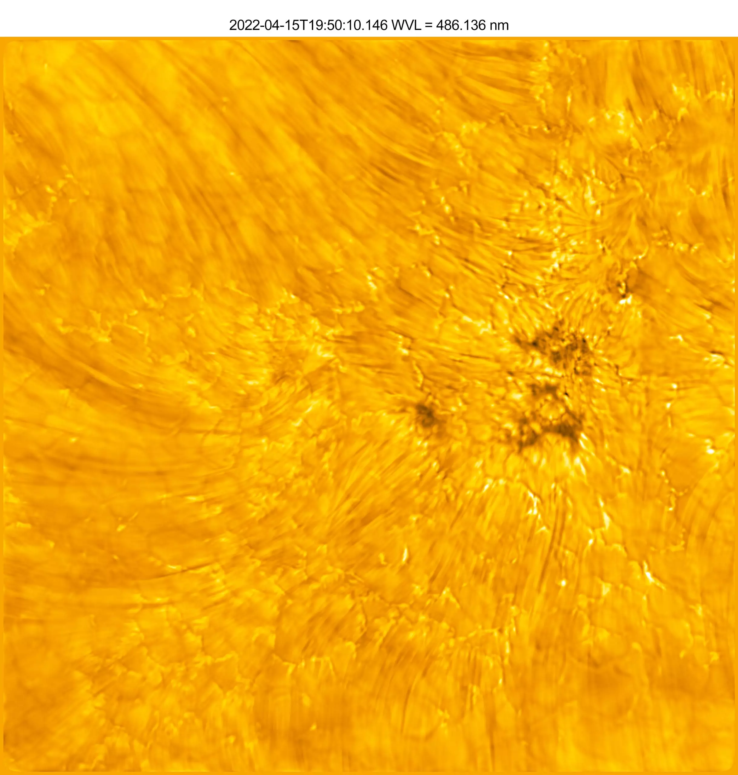 Fragmentos no sol foram registrados por telescópio