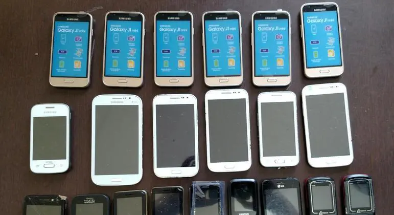 celulares em cadeias - secretaria de administração penitenciária - arquivo[