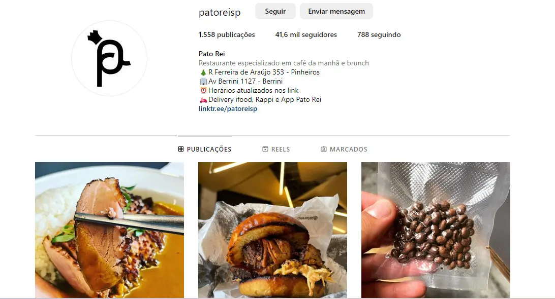 Pato Rei café