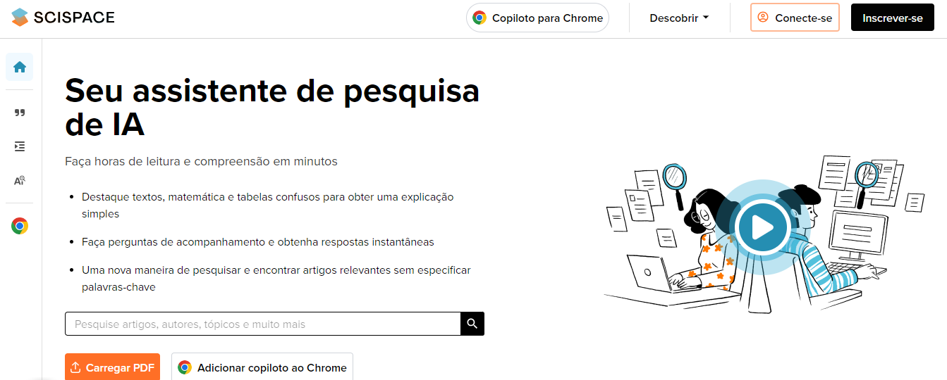 Scispace - Inteligência artificial