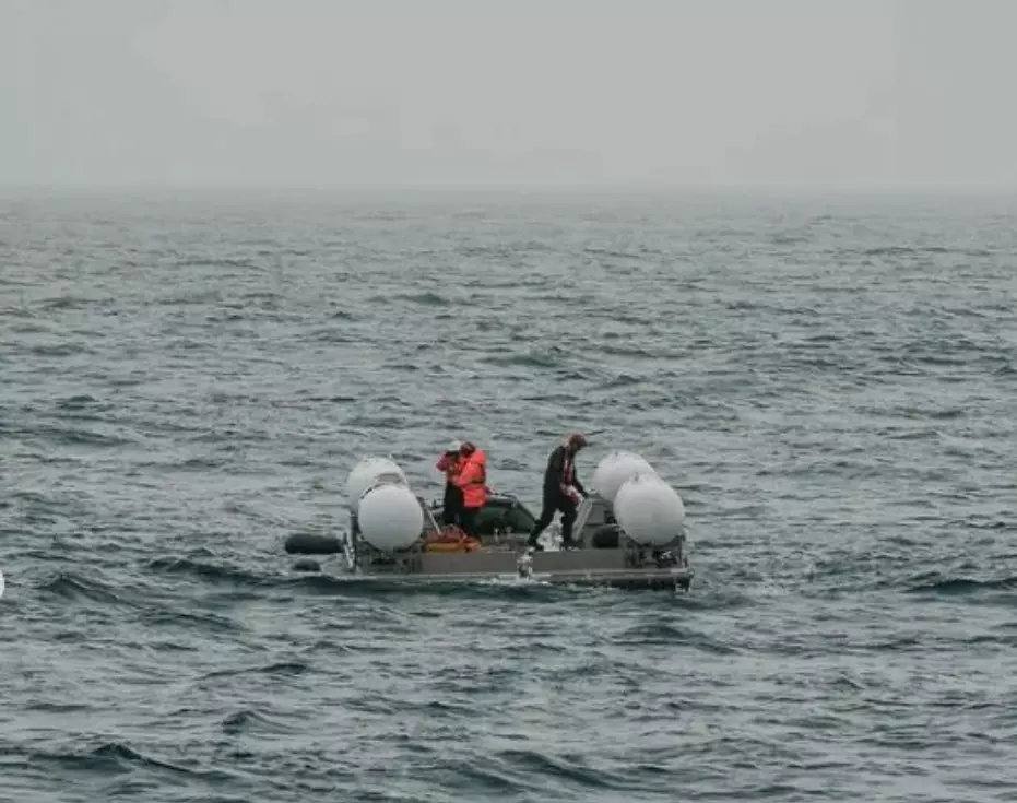 Fotos Tripulação Submarino Titanic [Interna3]