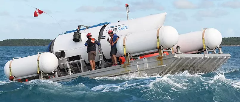 oceangate - submarino titanic - amador
