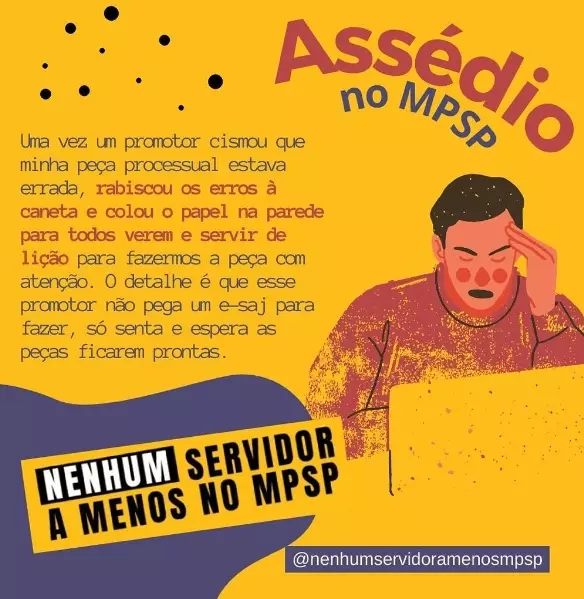 suicídios e assédio moral no ministério público de são paulo