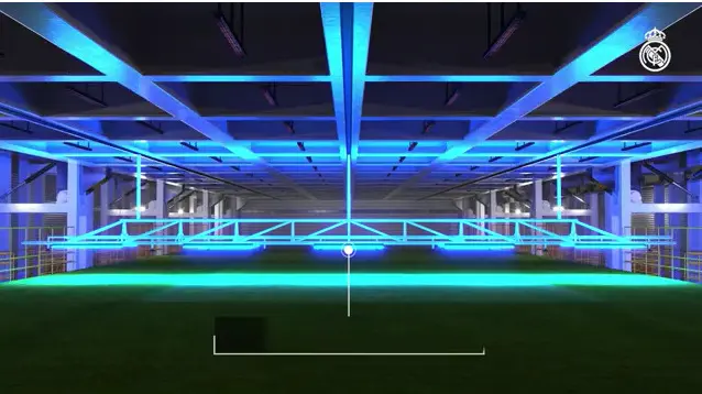 tecnologia para o gramado - estádio do real madrid