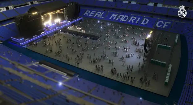 show no santiago bernabéu