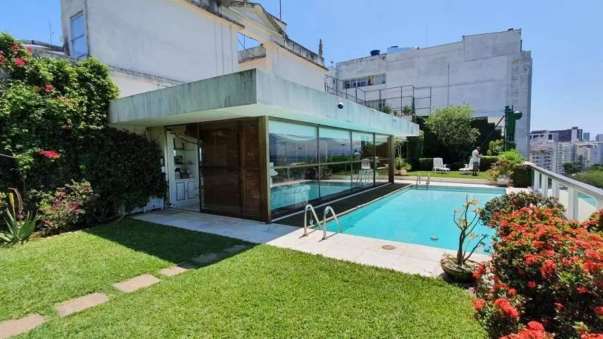 área da piscina
