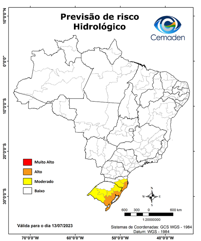 mapa do cemaden