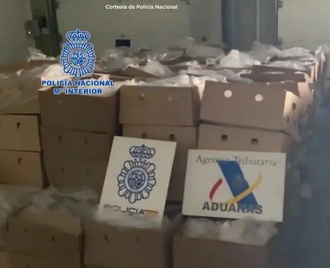Apreensão drogas Espanha