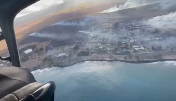 Incêndio no Havaí