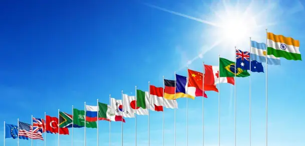 Países que compõem o G20