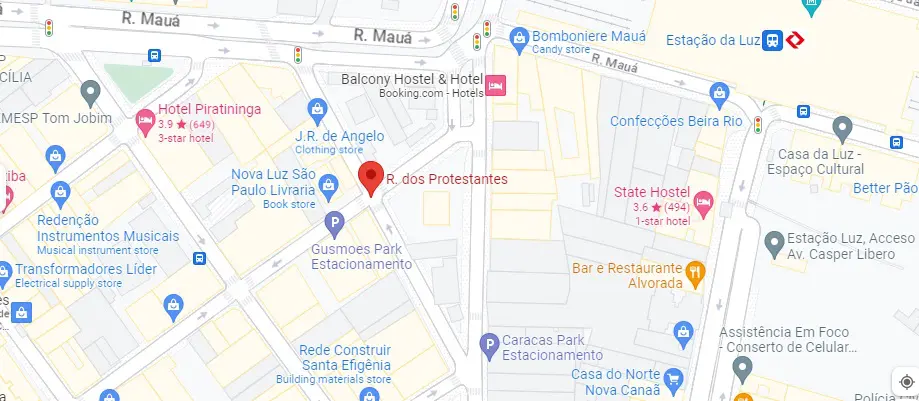 Rua dos Protestantes