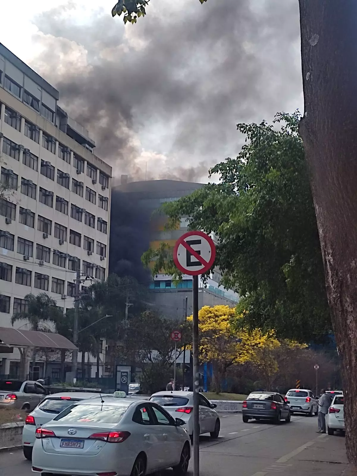 Incêndio instituto do coração