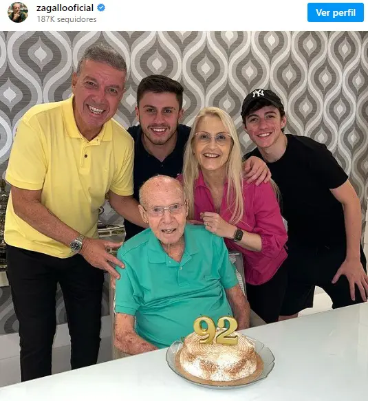 Zagallo e família
