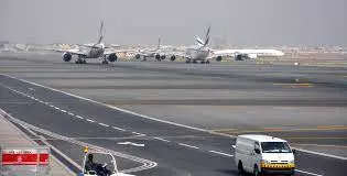 urso bagageiro avião dubai