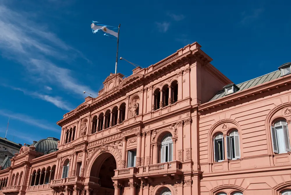 A "Casa Rosada", Palácio Presidencial da Argentina | Foto: Shutterstock