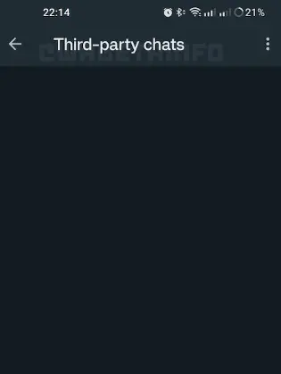 WhatsApp testa envio