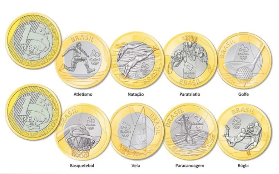 Moedas Comemorativas (Interna)