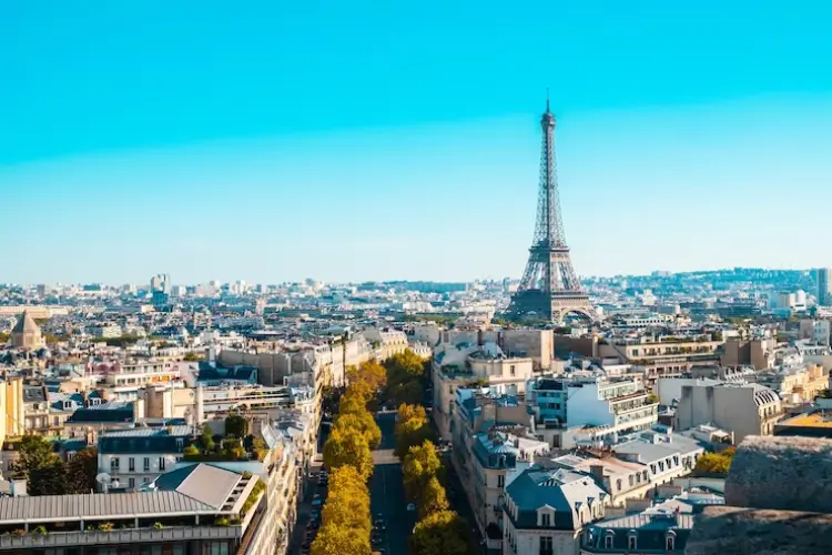 Paris Torre Eifel Franca