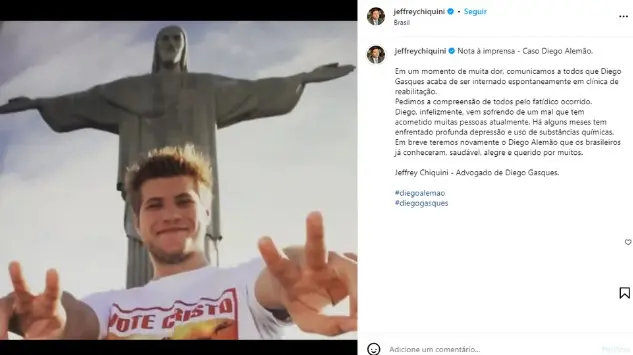 Postagem Diego Alemão