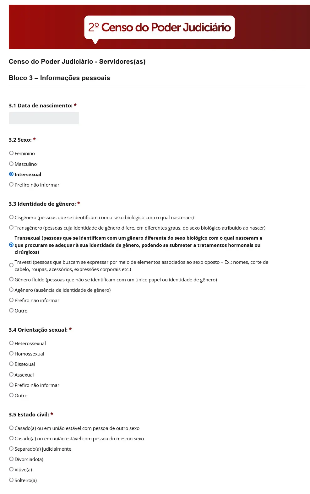 CNJ ideologia de gênero censo