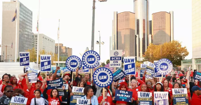 greve trabalhadores montadoras