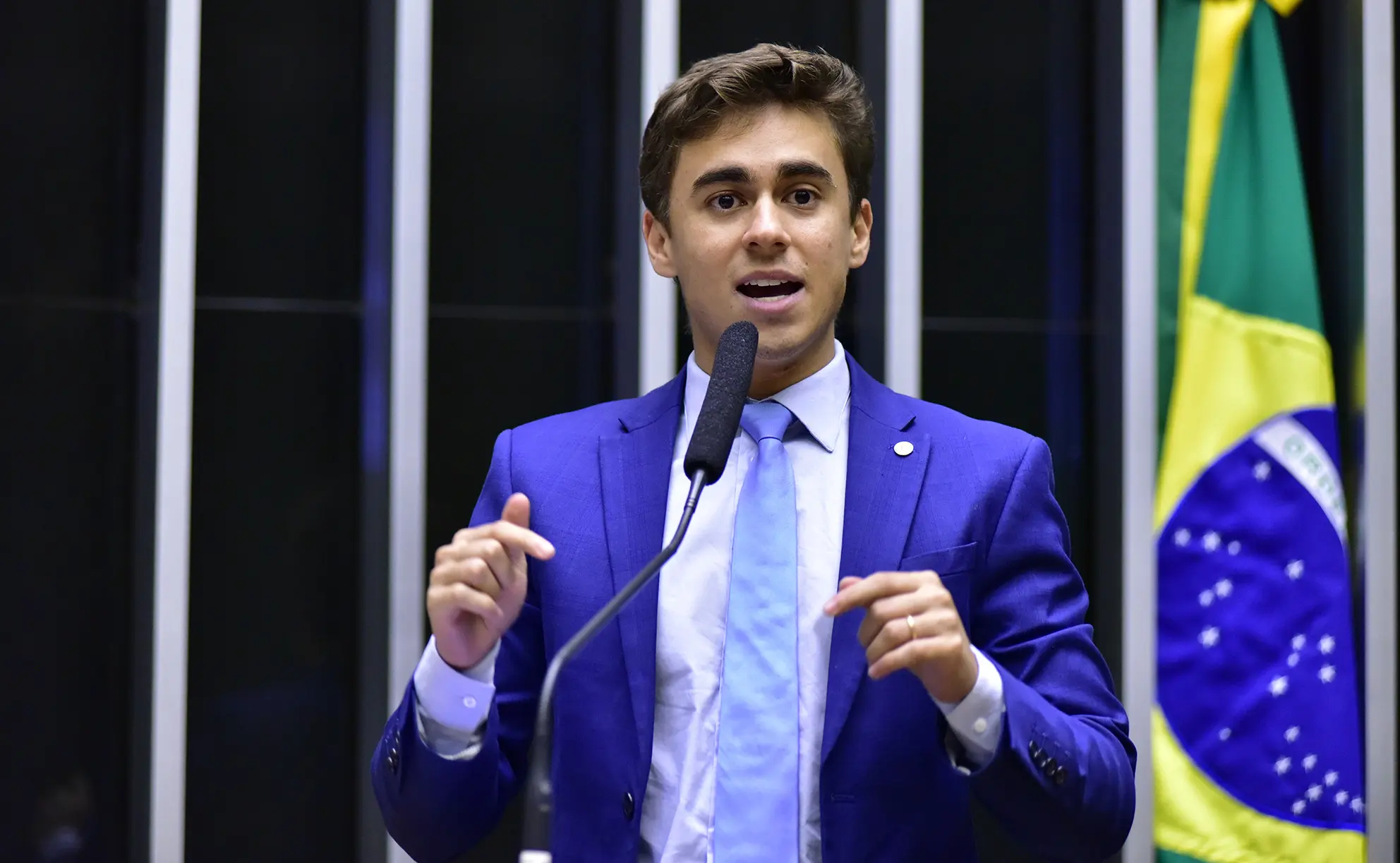 Nikolas Ferreira (PL-MG), deputado eleito com o maior número de votos em 2022 | Foto: Reprodução/Redes Sociais