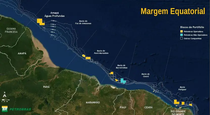 margem equatorial