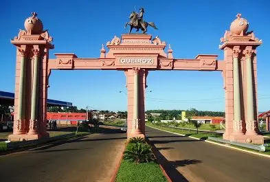 queiroz sp - entrada da cidade - capital dos ovos do brasil