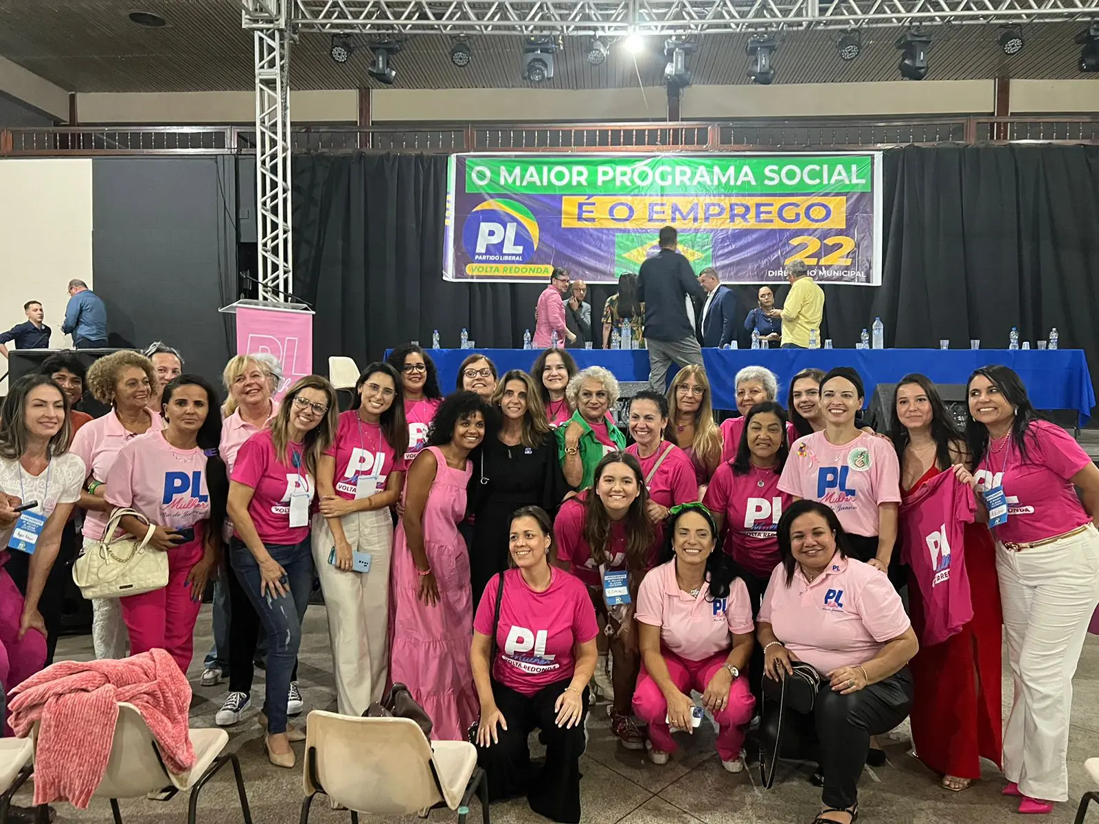 Lançamento do PL Mulher em Volta Redonda-RJ
