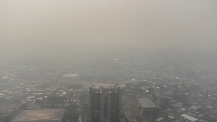fumaca queimadas Manaus
