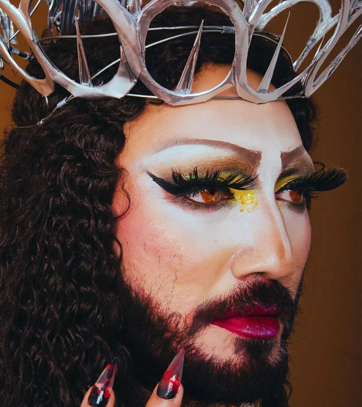 Drag Queen preso Jesus orar

