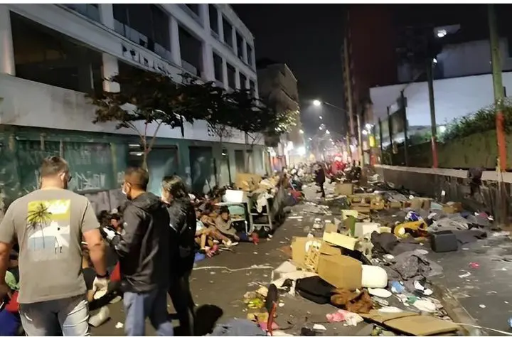 motorista atropela cracolândia