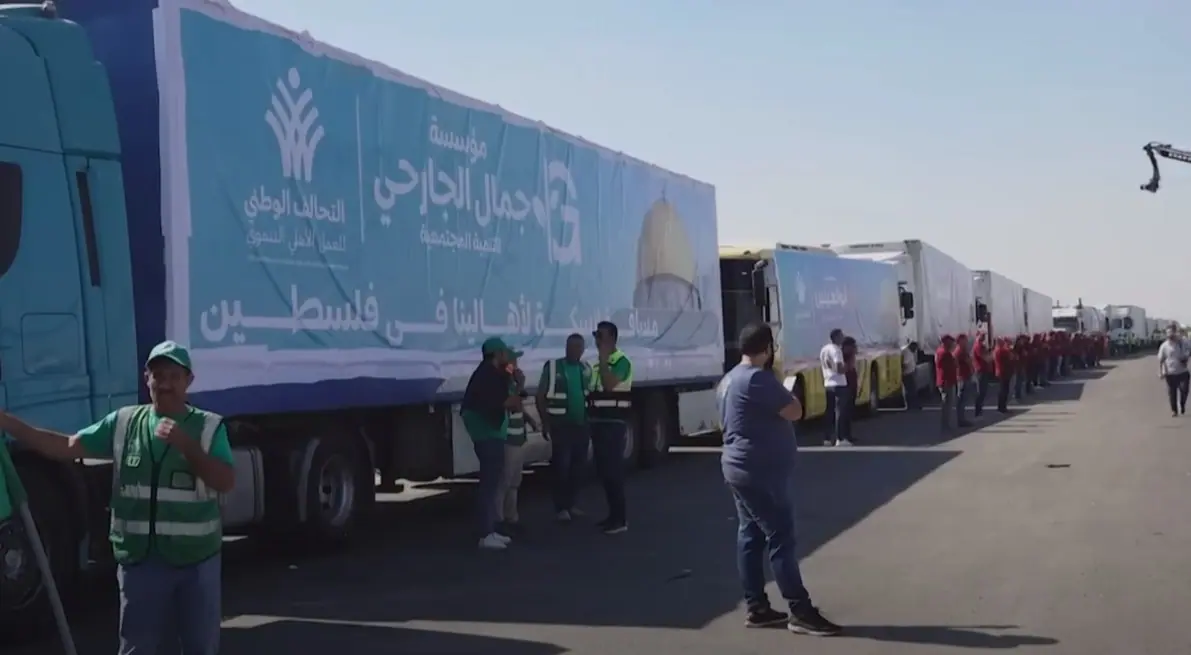 ajuda humanitaria Egito Faixa de Gaza