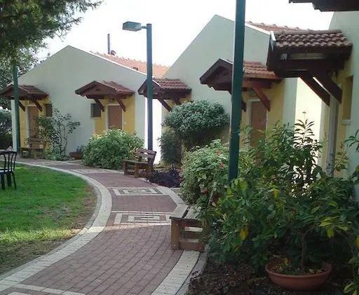 Kibutz Nir Am, em Sderot, a alguns passos da Faixa de Gaza