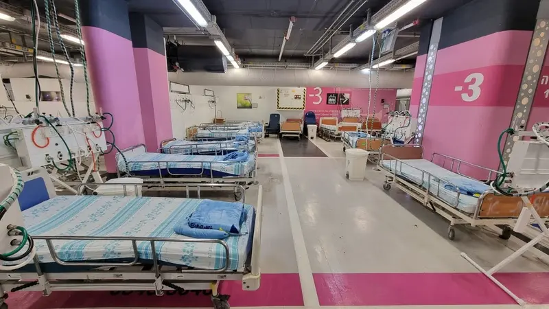 hospital subterrâneo bunker Israel