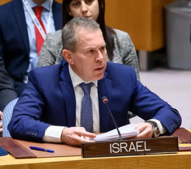 Gilad Erdan embaixador Israel ONU