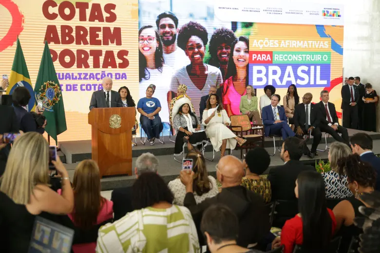 Lula Camilo Santana Lei de Cotas
