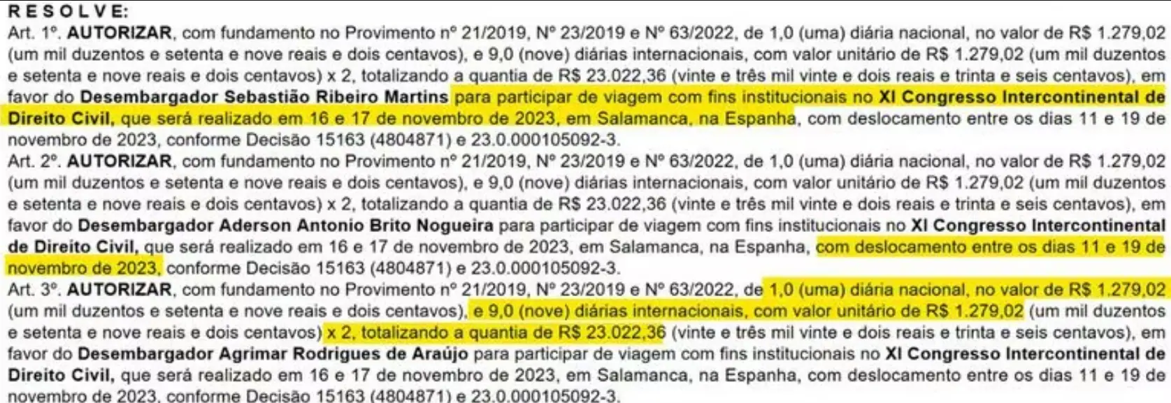 desembargadores espanha 2