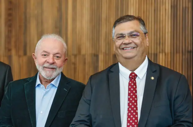 lula e dino - stf - senadores