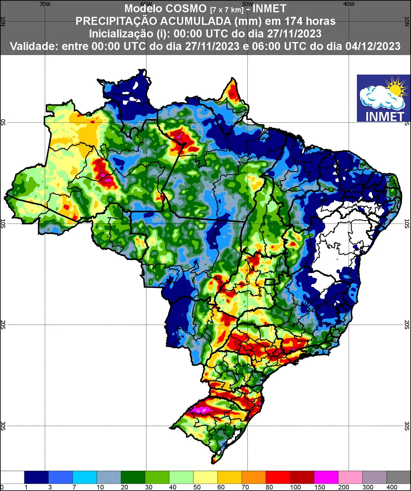 previsão de chuva dezembro 2