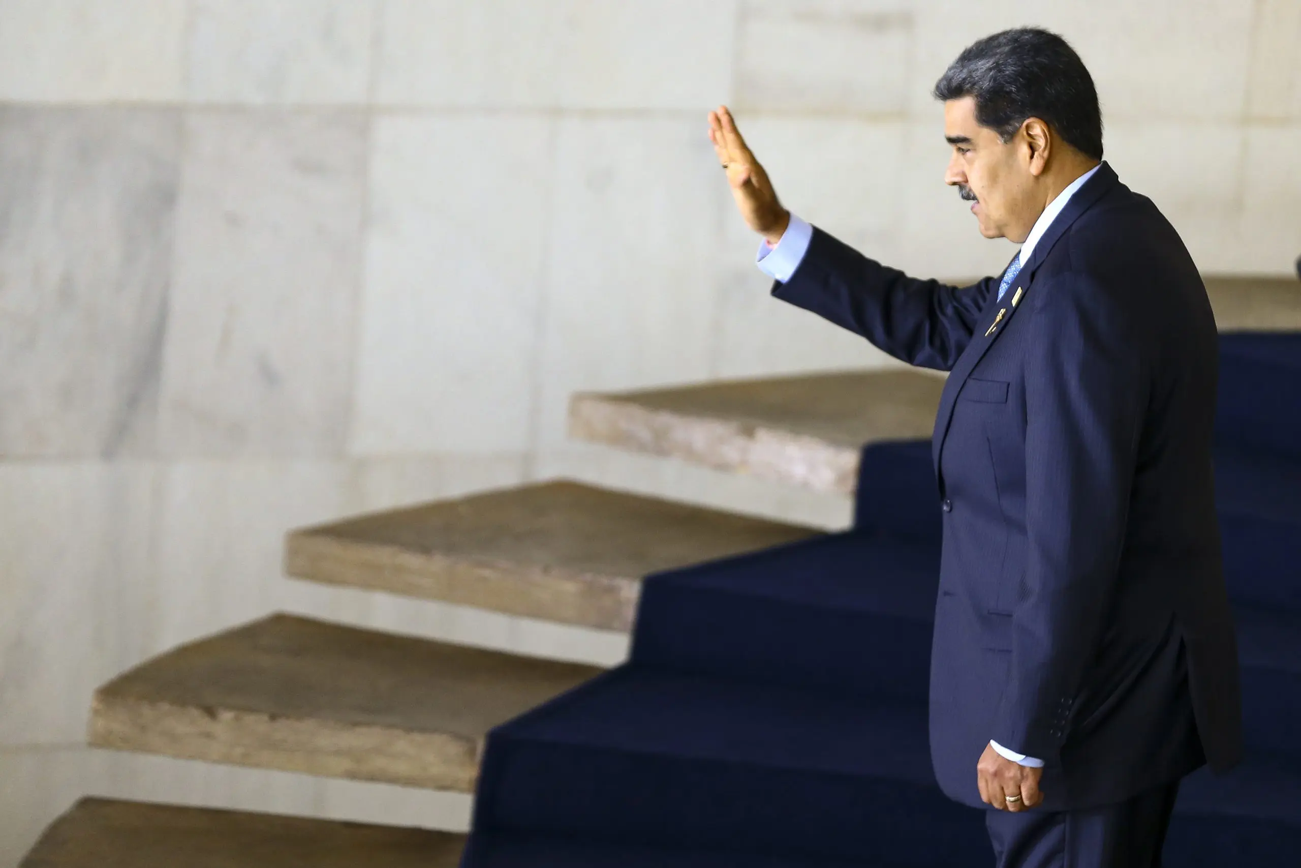 maduro venezuela ditador biden
| O presidente da Venezuela, Nicolás Maduro, durante reunião com presidentes de países da América do Sul, no Palácio do Itamaraty | Foto: Marcelo Camargo/Agência Brasil