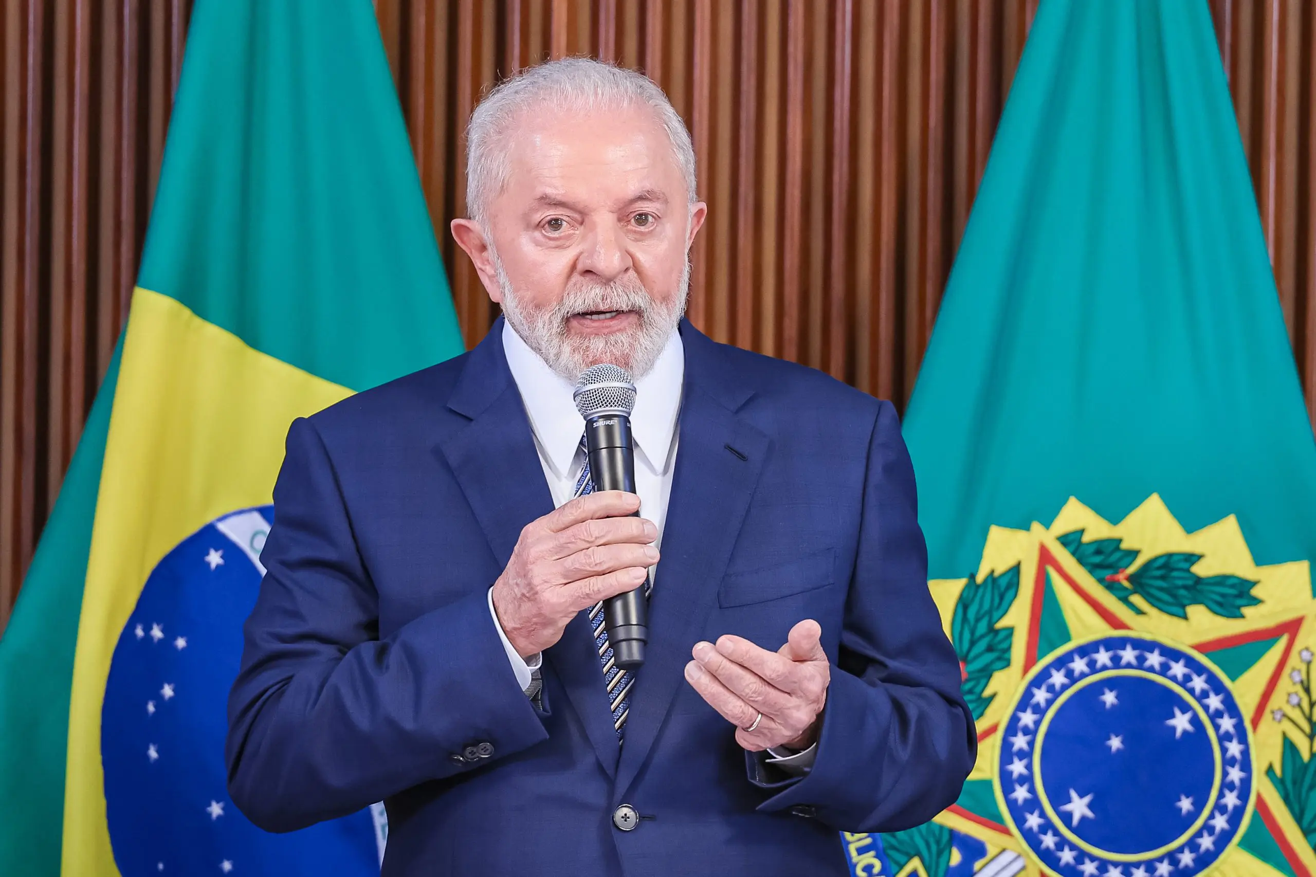 Lula - 8 de janeiro | Presidente Lula, durante reunião ministerial, no Palácio do Planalto | Foto: Ricardo Stuckert/PR