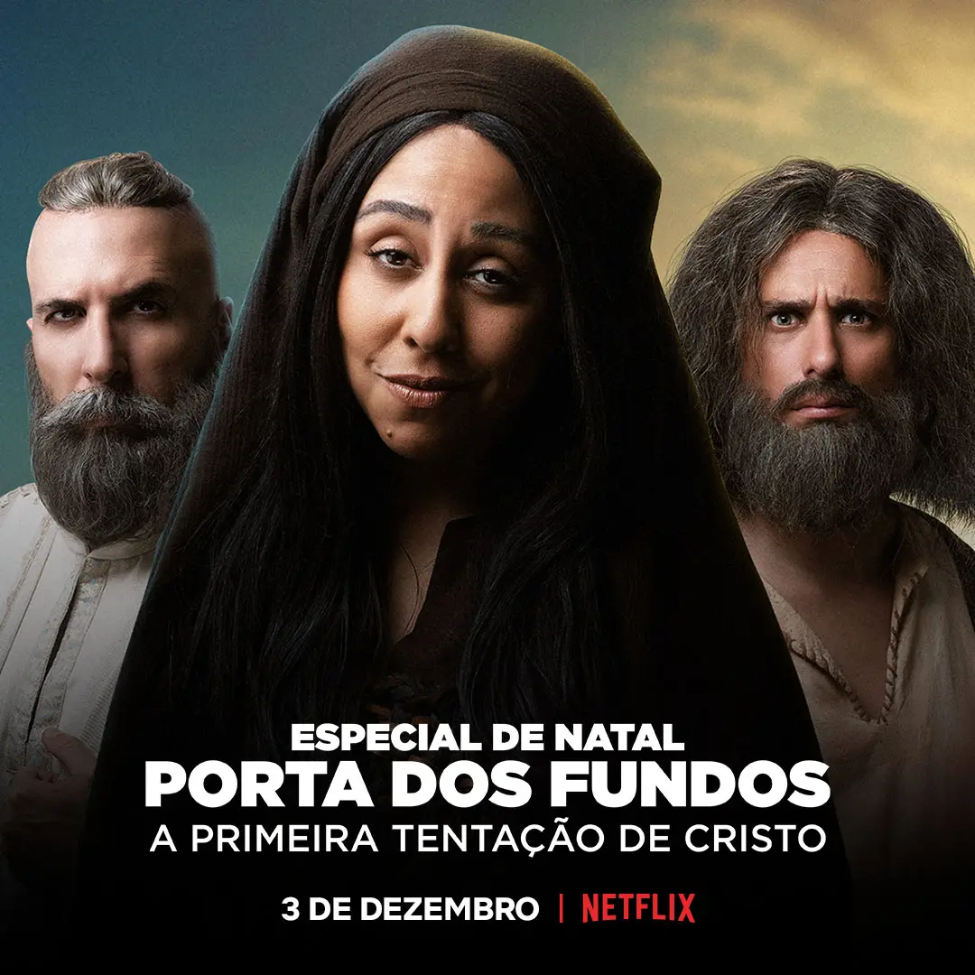 porta dos fundos natal | Cartaz que divulgou o especial de Natal de 2019, da produtora | Foto: Divulgação/Twitter/X/ Porta dos Fundos